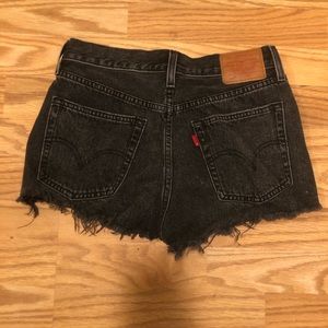 Levi high rise 501 shorts